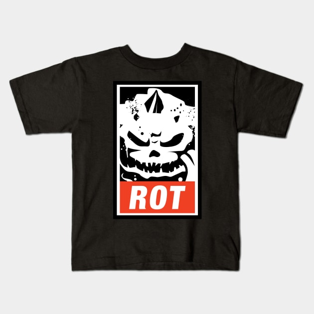 Nurgle's Rot Chaos Tabletop Wargaming and Miniatures Addict Kids T-Shirt by pixeptional